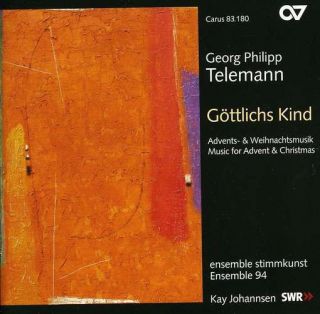 Telemann Georg Philipp Music for Advent Christmas CD New 409350831805