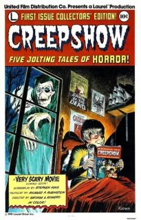 Creepshow  movie Poster Horror Stephen King George Romero