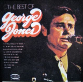 The Best of George Jones 8 Track Tape Old RARE