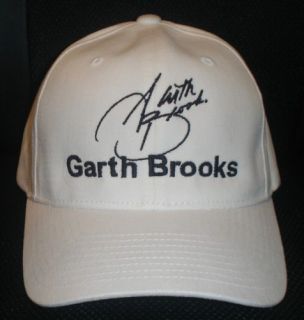  Garth Brooks Cap Hat with Stitched Autograph