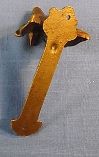 Beautiful Door Knocker Fox Brass Vintage German WT293
