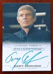  Enterprise Season 4 Autograph Gary Graham as Ambassador Soval