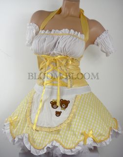Storybook Goldilocks Leg Avenue Halloween Costume SM Ml
