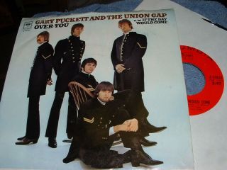 1968 GARY PUCKETT THE UNION GAP PICTURE SLEEVE 45 RPM RECORD