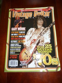 Vintage Guitar Magazine May 2011 Gary Moore Dumble OD Special H44