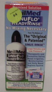 NeilMed SinuFlo ReadyRinse Sinus Rinse Large Volume and Low Pressure