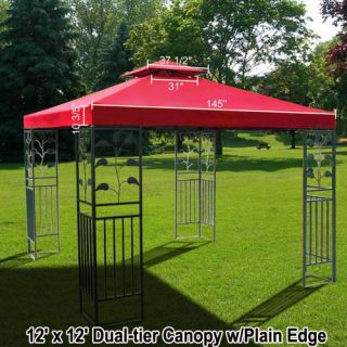 Gazebo Canopy Top Cover Replacement Outdoor Garden Patio 8x8 10x10