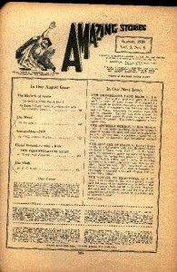 RARE 1928 Amazing Stories Pulp Magazine Buck Rogers