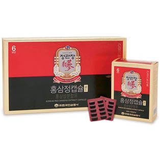 Korean Red Ginseng Extract Capsule Gold 100 x 3 Cheong Kwan Jang KRG