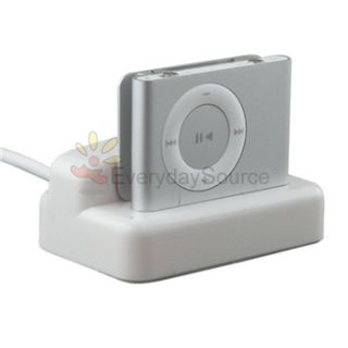  DOCK CRADLE USB CABLE CHARGER FOR iPOD SHUFFLE 2ND GEN 1GB 2GB
