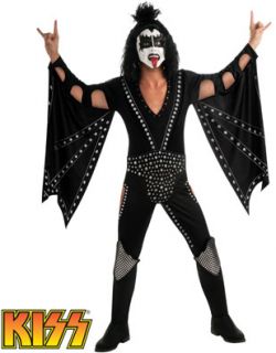 Adult Deluxe Kiss The Demon Gene Simmons XL Costume