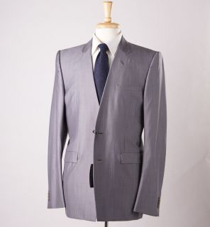 2250 Gianni Versace Couture Silvery Gray Sport Coat Slim 42 R Blazer