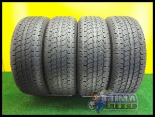 GENERAL AMERITRAC TR 255/70/17 USED TIRES 84% LIFE NO PATCH FREE M&B