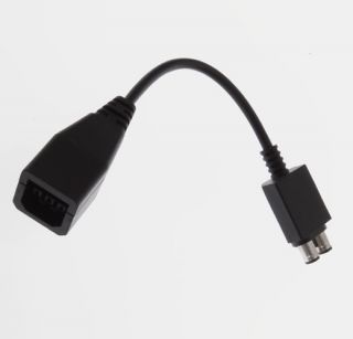 Black AC Power Supply Adapter Transfer Convert Cable for Xbox 360 Game