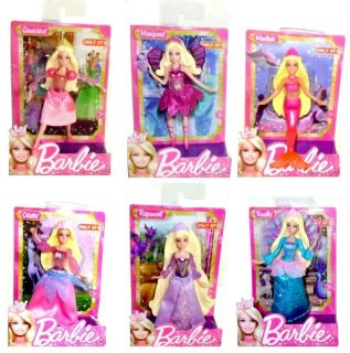  Exclusive Direct to DVD 4 Mini 6 Doll Set Genevieve Rapunzel