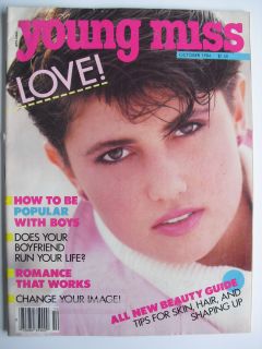  Ponzio Vintage October 1984 Young Miss Magazine Genie Francis