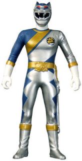 Power Rangers Sentai Hero Vinyl Figure Wild Force Gaoranger Silver