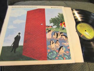 68 George Harrison LP Wonderwall Music Apple Orig Ster