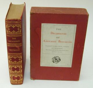 The Decameron of Giovanni Boccaccio Translated by John Payne with new