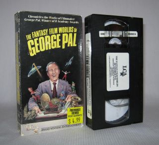 The Fantasy Film Worlds of George PAL VHS Stop Motion Animation