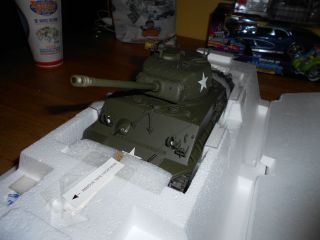 Franklin Mint 1 24 M4 A3 Sherman Tank George Patton Military RARE