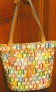 Dooney Bourke Multi Color Summer Bag