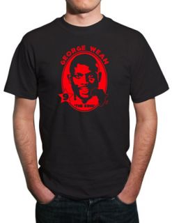 George Weah Liberia Milan PSG T Shirt All Sizes
