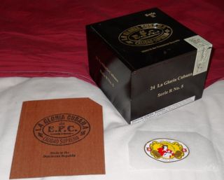 La Gloria Cubana Empty Cigar Box Serie R No 5 Calidad Suprema EXLNT