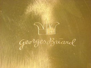 Vintage Georges Briard Double 2 Qt Casserole Fire King Buffet Server