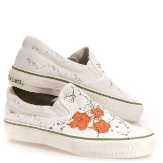  Womens Sacred Garden Slip on Canvas Casual Athletic Shoes
