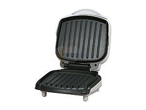 George Foreman Grill White with Bun Toaster New