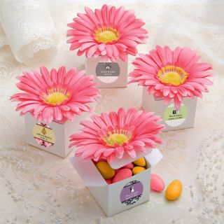 48 Pink Gerbera Gerber Daisy Wedding Bridal Shower Sweet 16 Boxes
