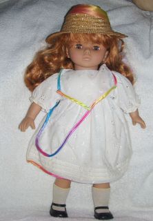 LISSI DOLL, handmade West Germany18Red Hairbrown eyes 126