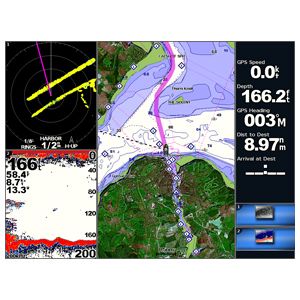 Garmin GPSMAP 6012 GPS Receiver Marine Navigator Chartplotter