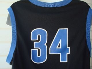 Jersey Georgetown 34 Hoyas Nike Authentic Vintge Basketball Size Large