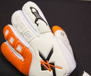 New J4K Pro Internal Negative Soccer Goalkeeper Goalie Gloves Size 9