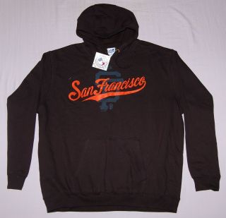 San Francisco Giants Team Name Logo Hooded Sweatshirt XXL