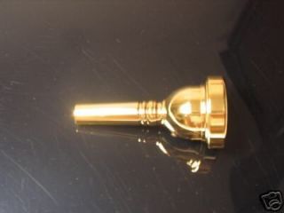 Trombone Mouthpiece Gold 6 1 2AL for Bach Yamaha