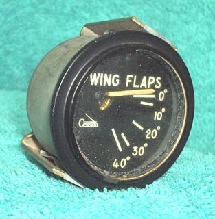 Cessna C 172 1965 Wing Flap Position Indicator 0 to 40 Deg P N s 1318