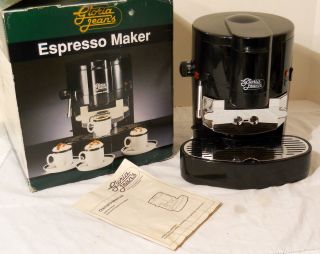 Gloria Jean’s 1 2 or 4 Cup Espresso Cappuccino Maker Easy to Use and