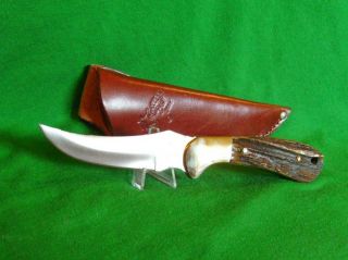 German Bull Knife Hunter Deer Stag Handle Made in Germany
