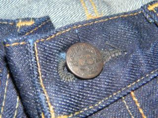 Gilded Age 1008 Straight Selvedge Jeans Raw Denim 33x34