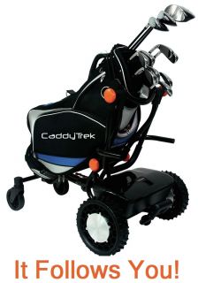 Caddytrek Follow and Remote Control Electric Golf Trolley Cart Caddy