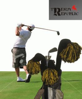 Wool Knit Golf Club Head Covers, custom orders, J. CRAIG style, SET OF