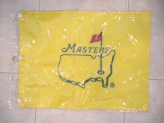 UNDATED MASTERS GOLF PIN FLAG AUGUSTA NATIONAL VERY RARE NEW IN