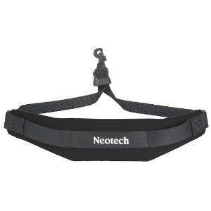 Neotech 1901162 Soft Sax Strap Black Swivel Hook ISBN 711554190108 New
