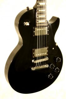 1991 Gibson Les Paul Studio Ebony w Chrome Electric Guitar