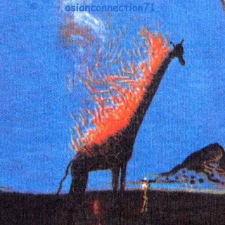 Burning Giraffe New Salvador Dali Art Bag Purse Tote S