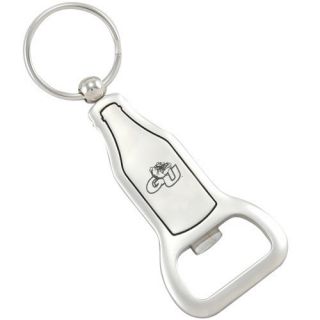Gonzaga Bulldogs Brushed Metal Bottle Opener Keychain
