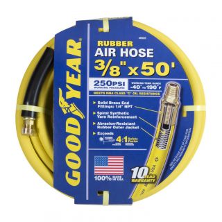 Goodyear 46505 3 8in x 50ft 250PSI Rubber Air Hose